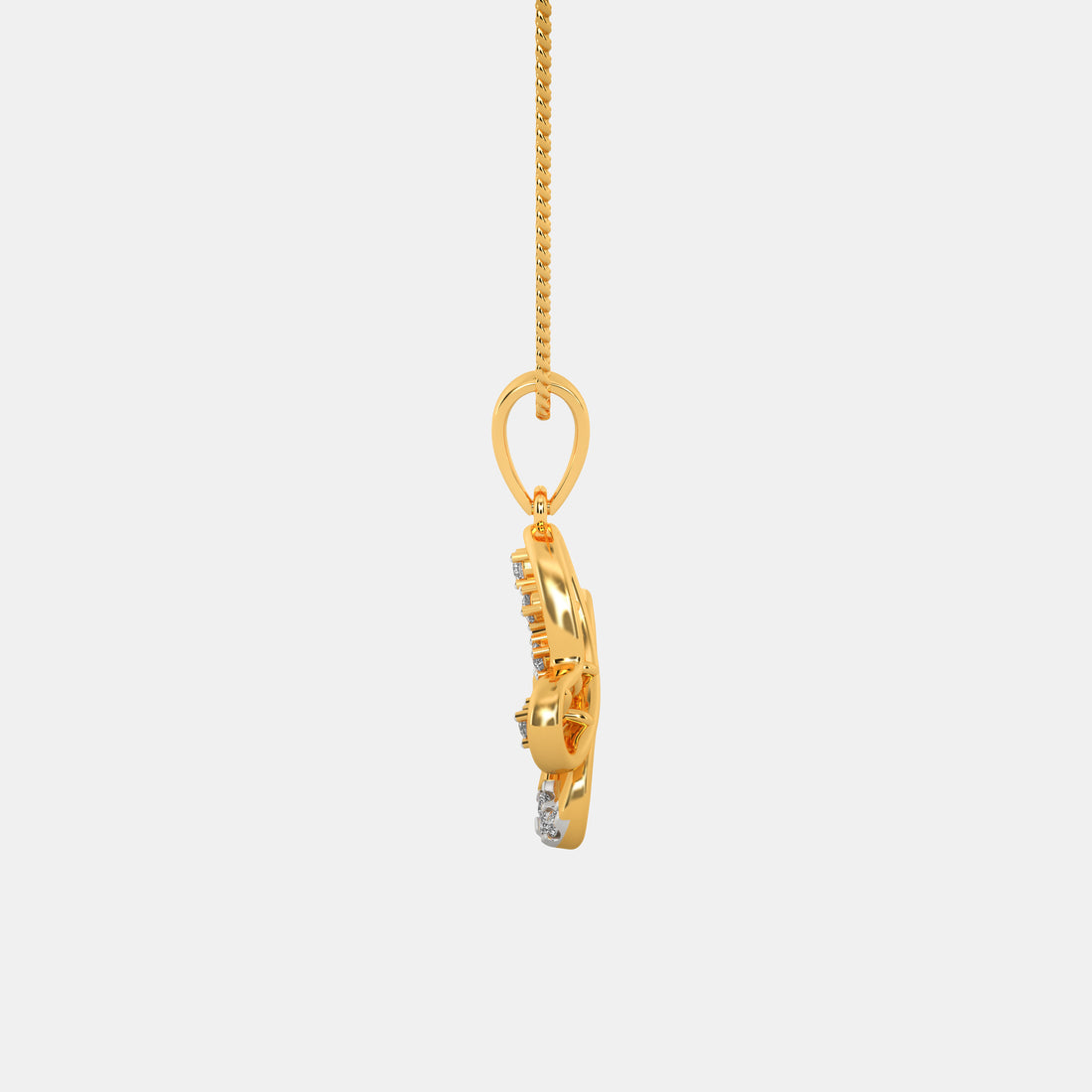 Butterfly Diamond Pendant