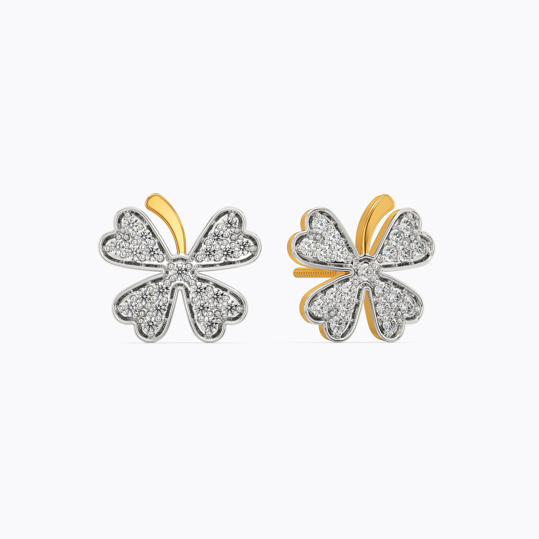 Jas-e-mine Diamond Stud Earrings