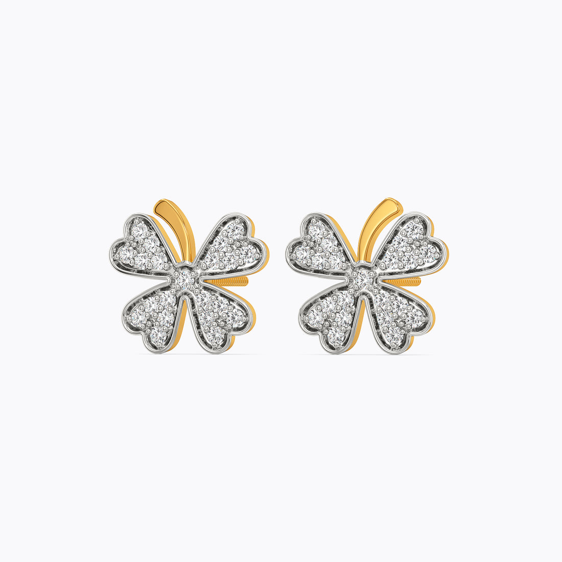 Jas-e-mine Diamond Stud Earrings
