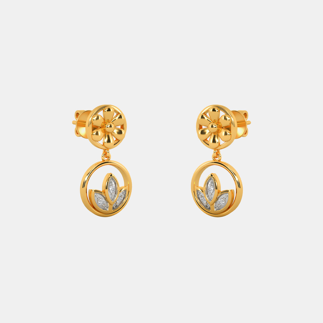 Parizah Diamond Drop Earrings