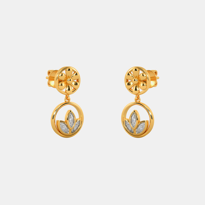 Parizah Diamond Drop Earrings