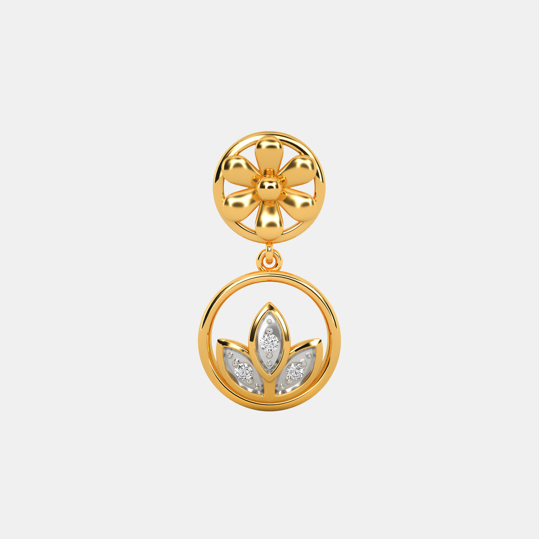 Parizah Diamond Drop Earrings
