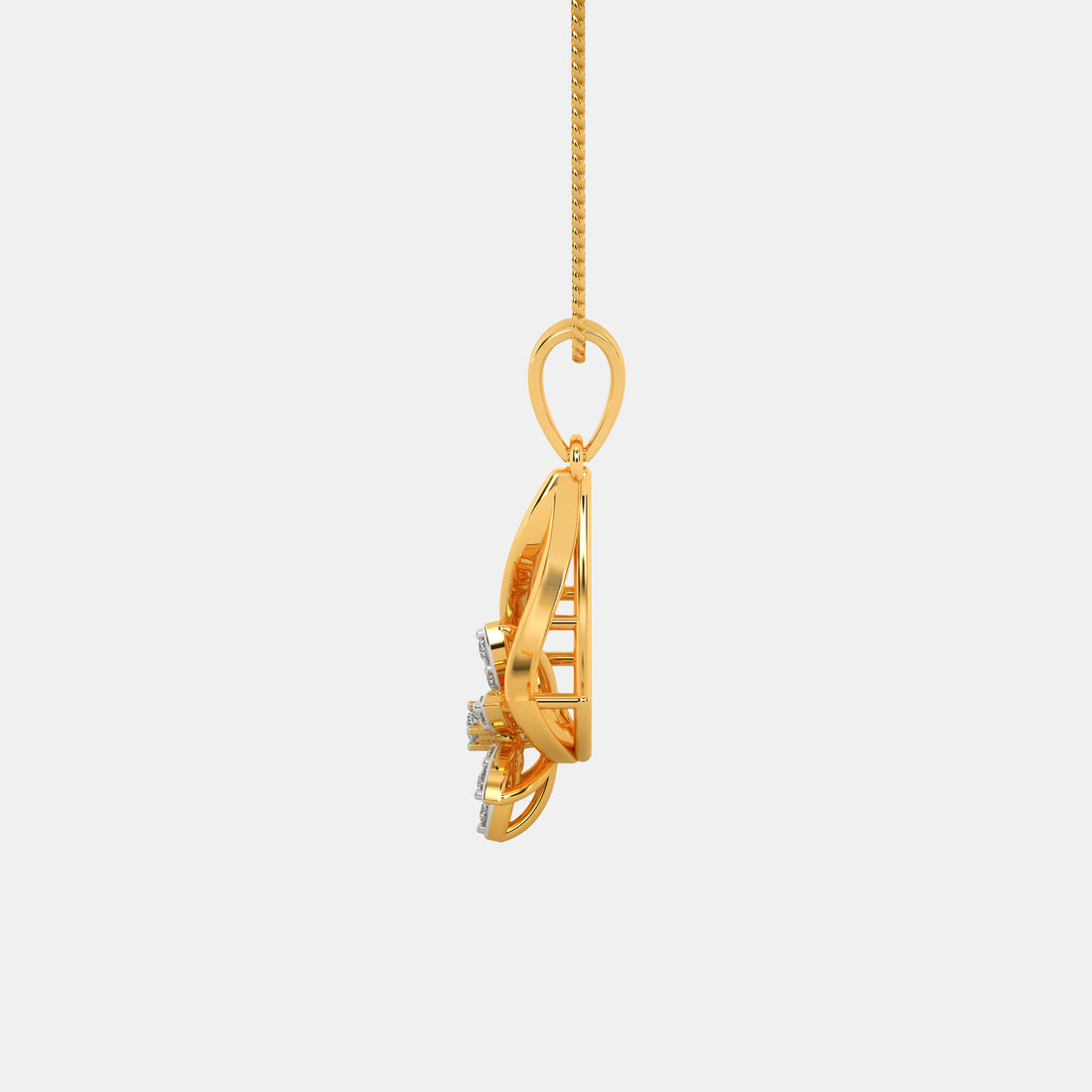 Phool Diamond Pendant