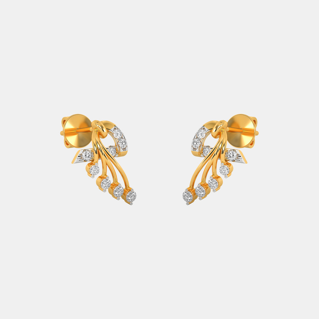Plick Diamond Earring