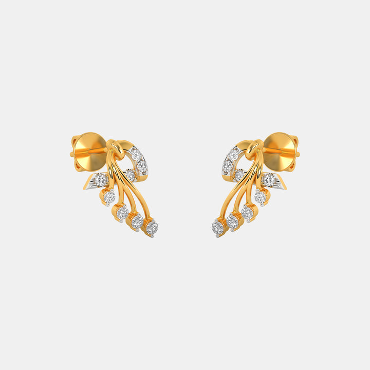 Plick Diamond Earring