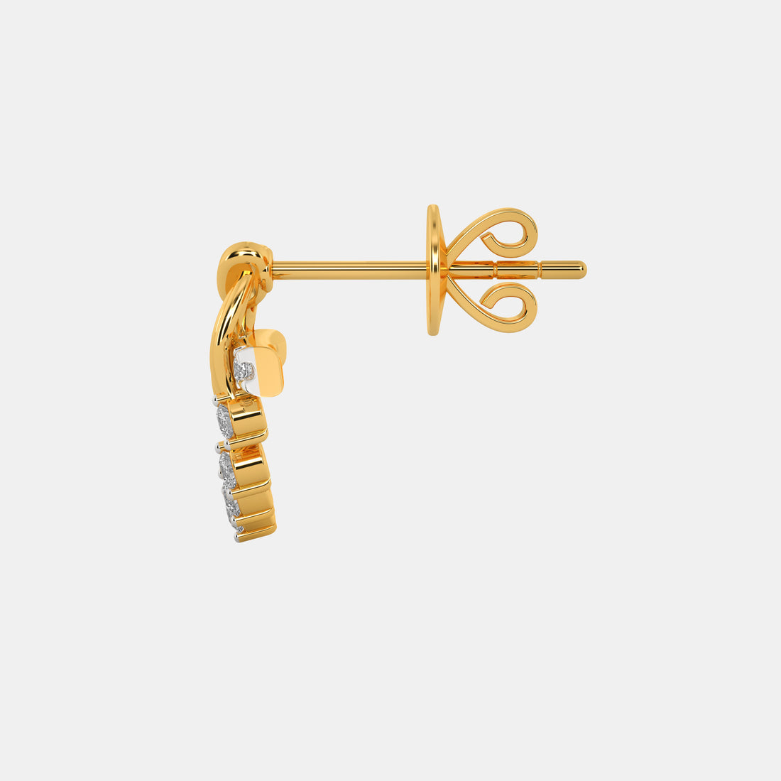 Plick Diamond Earring