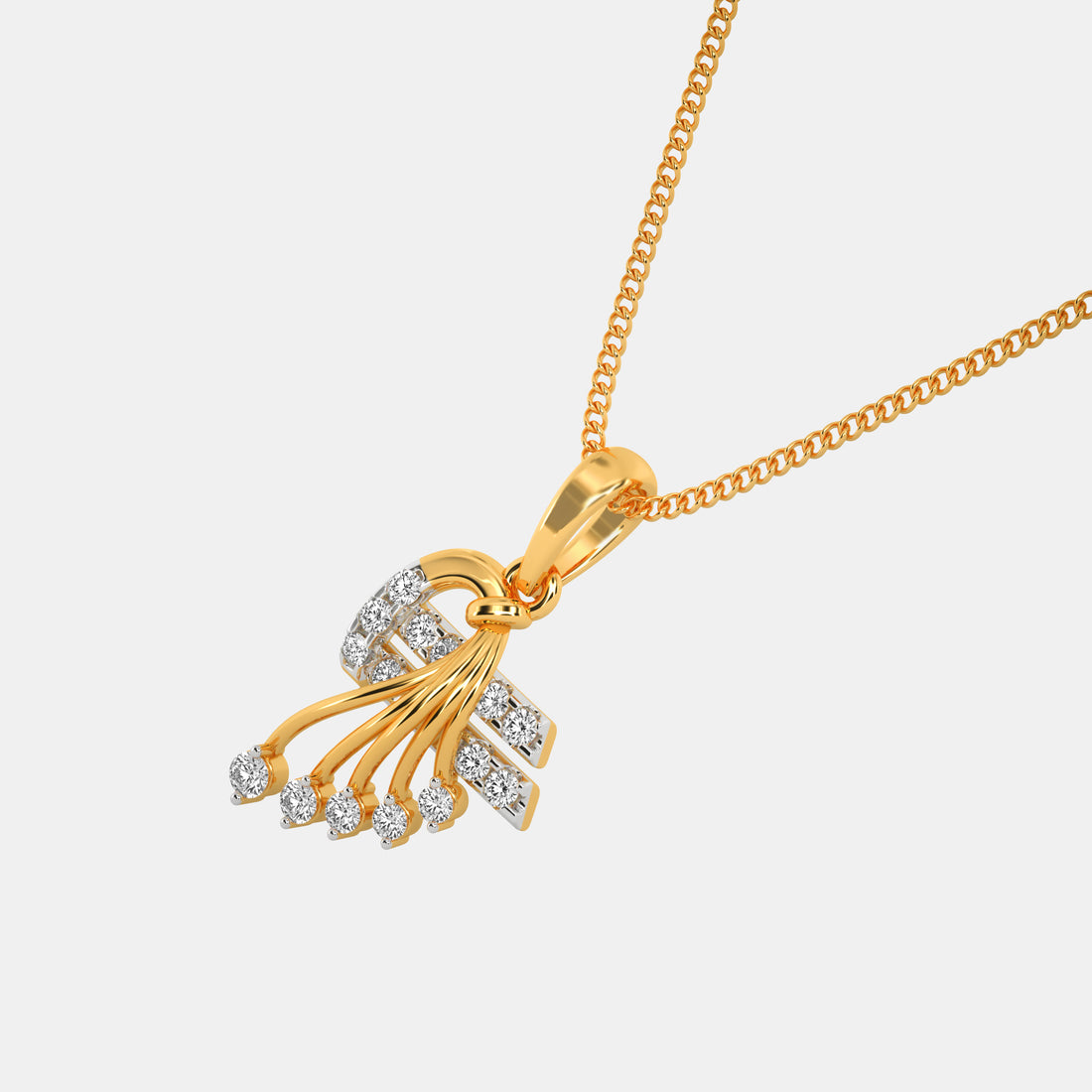 Plick Diamond Pendant