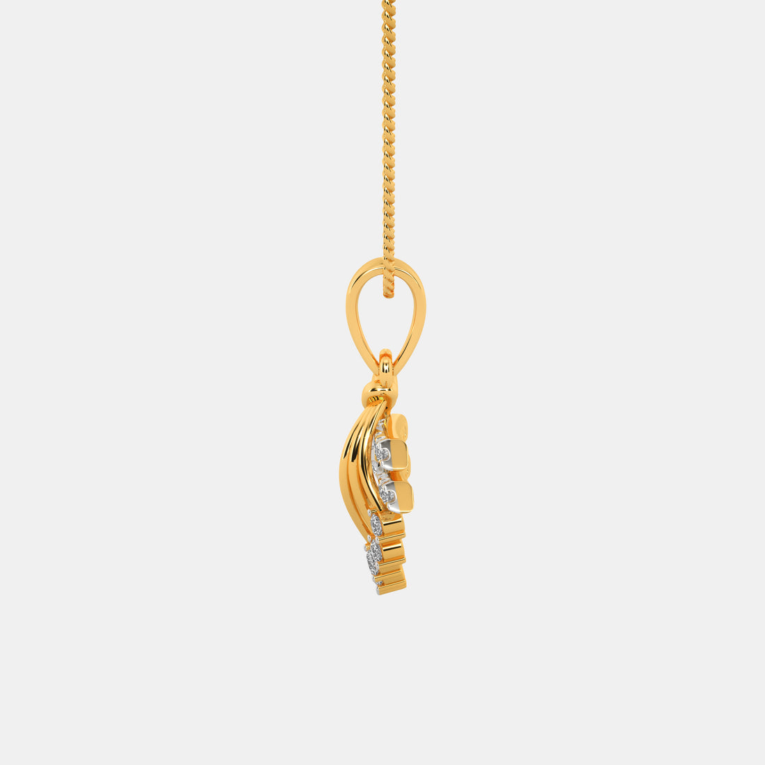 Plick Diamond Pendant