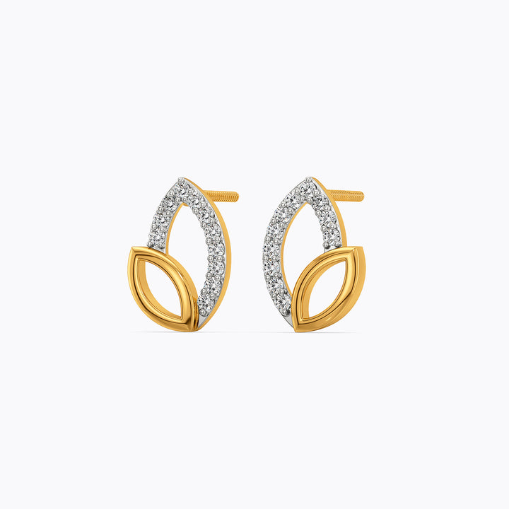 Pretty Petals Diamond Earrings