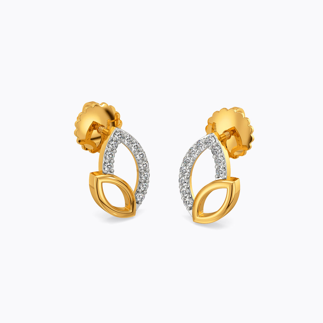 Pretty Petals Diamond Earrings