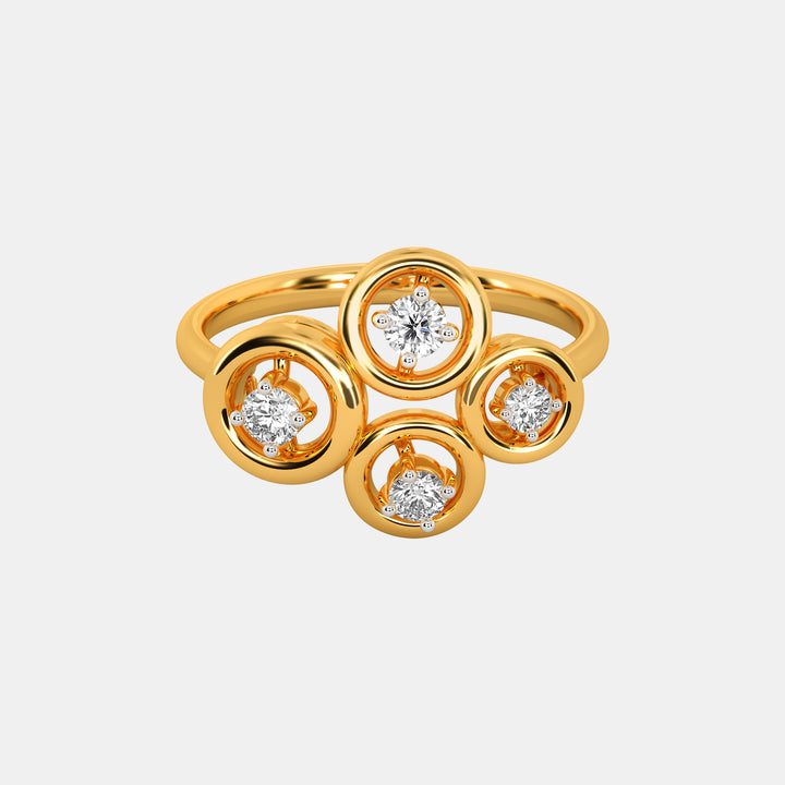 Ring-a-rose Diamond Ring