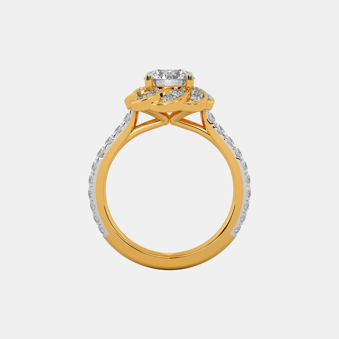 Stardust Cluster Diamond Ring