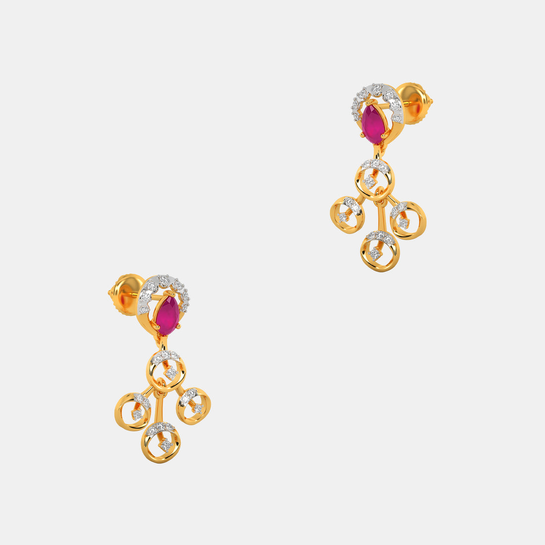 Tiara Diamond Earrings