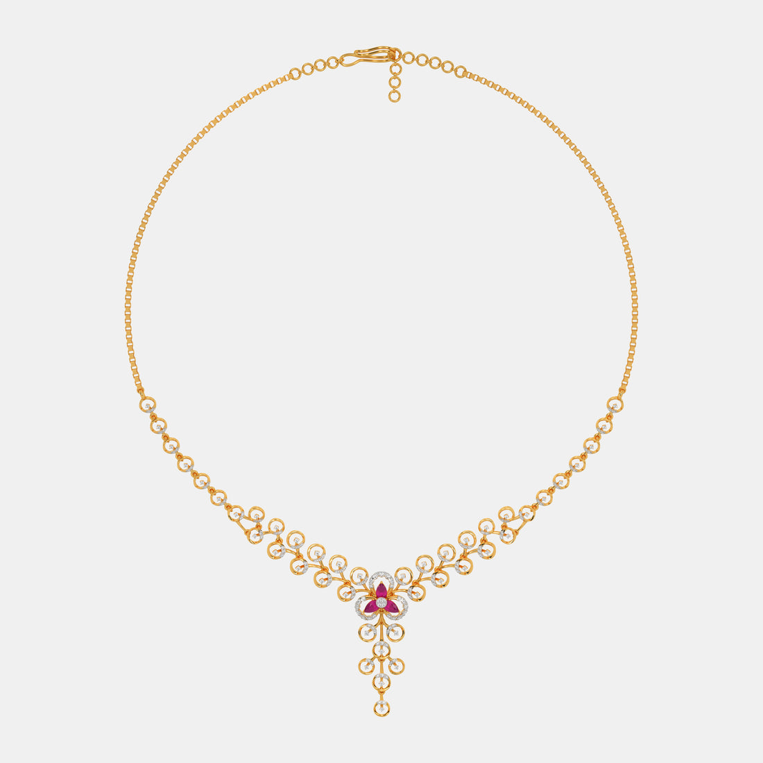 Tiara Diamond Necklace