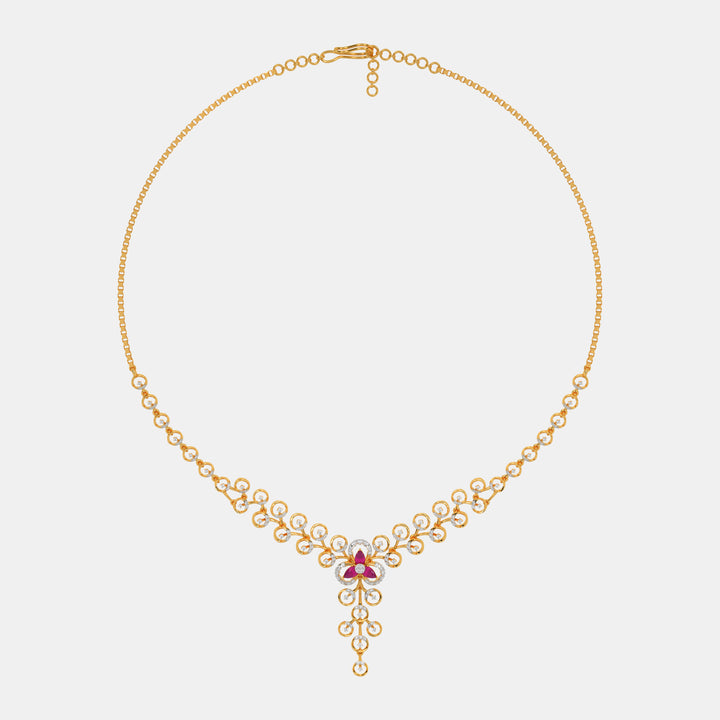 Tiara Diamond Necklace