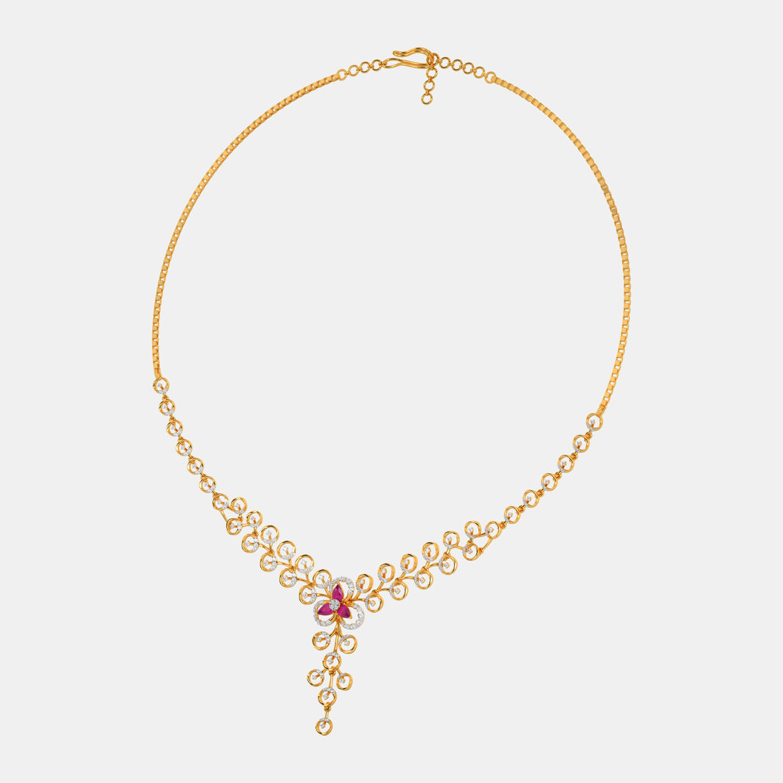 Tiara Diamond Necklace