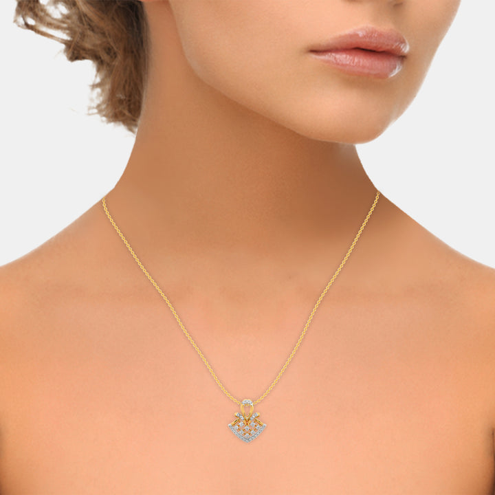 Trilume Diamond Pendant
