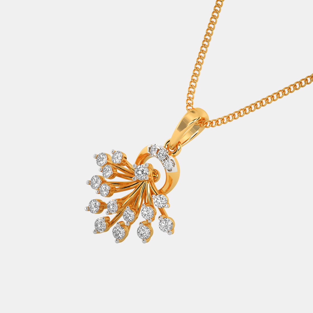 Yhalo Diamond Pendant