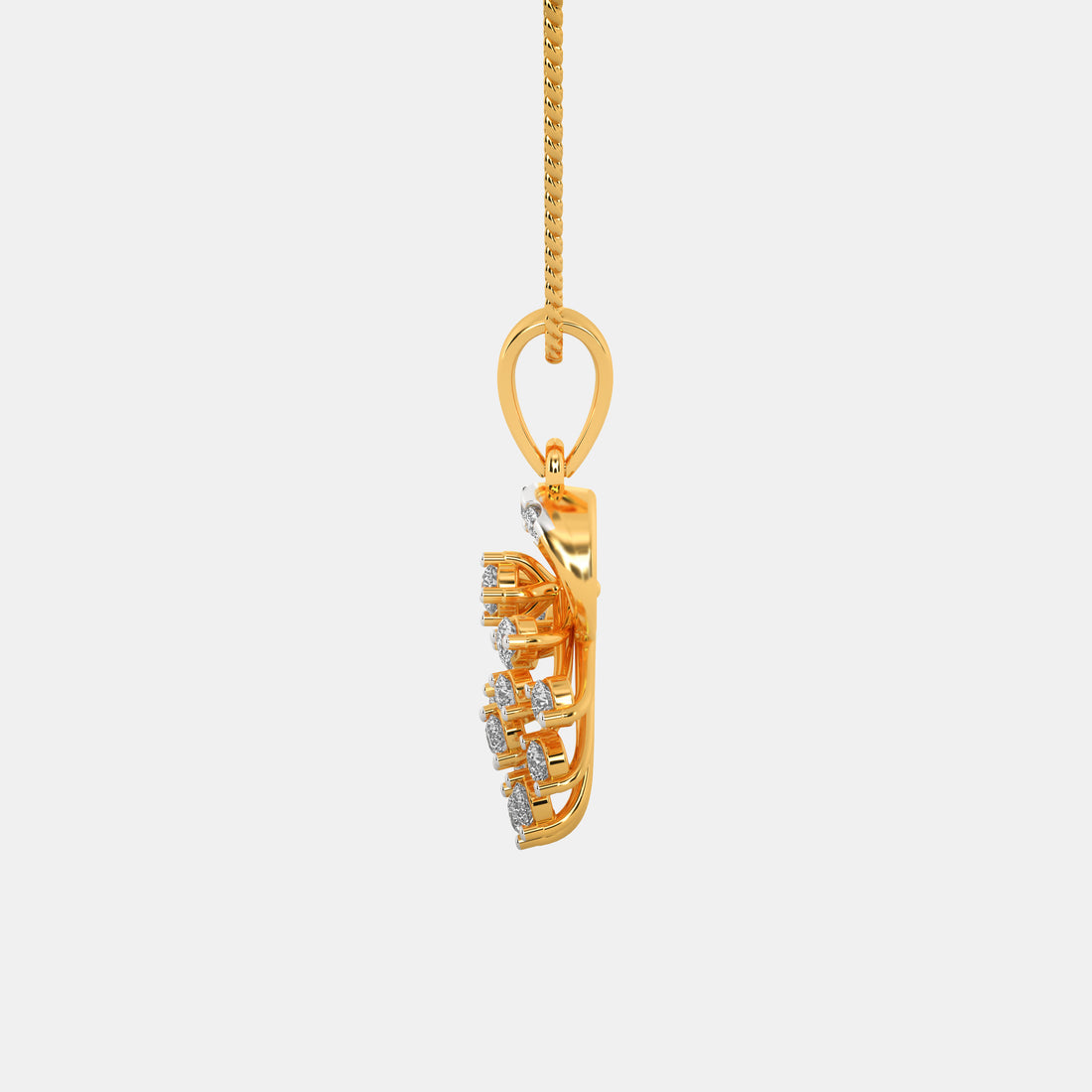 Yhalo Diamond Pendant