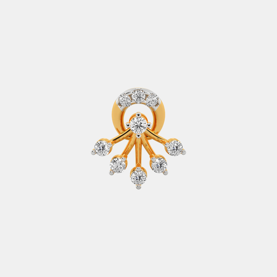 Yhalo Diamond Stud Earrings
